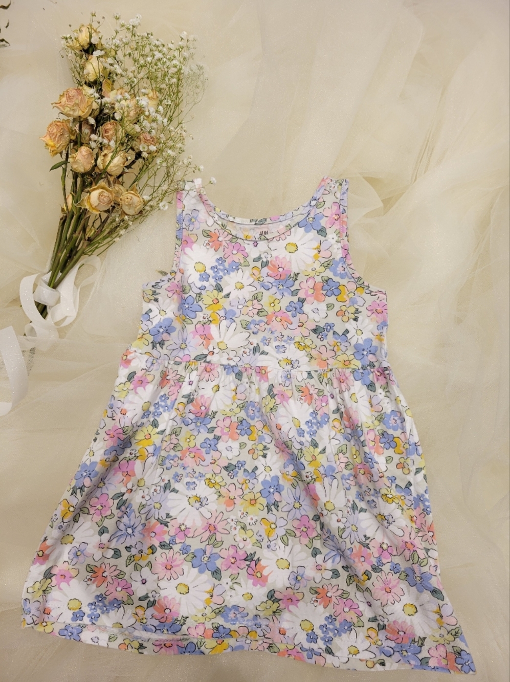 H&M Floral Sleeveless Dress